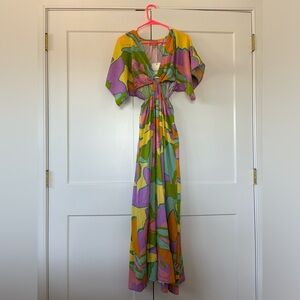Show me your MuMu NWT floral maxi dress